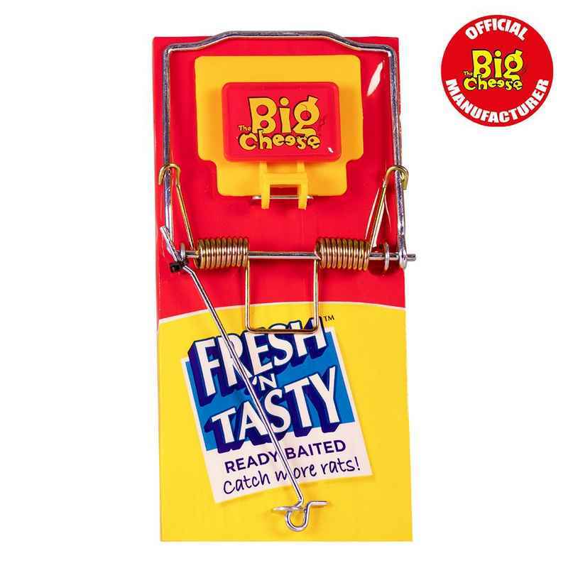 Big cheese fresh baited rat trap Big Cheese Fresh Baited Rat Trap - Image 1