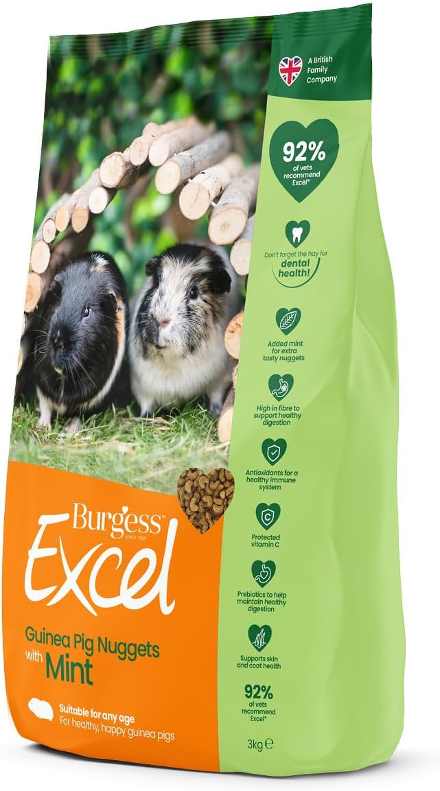 Burgess Guinea 3kg Burgess Guinea Pig Food - 3kg - Image 1