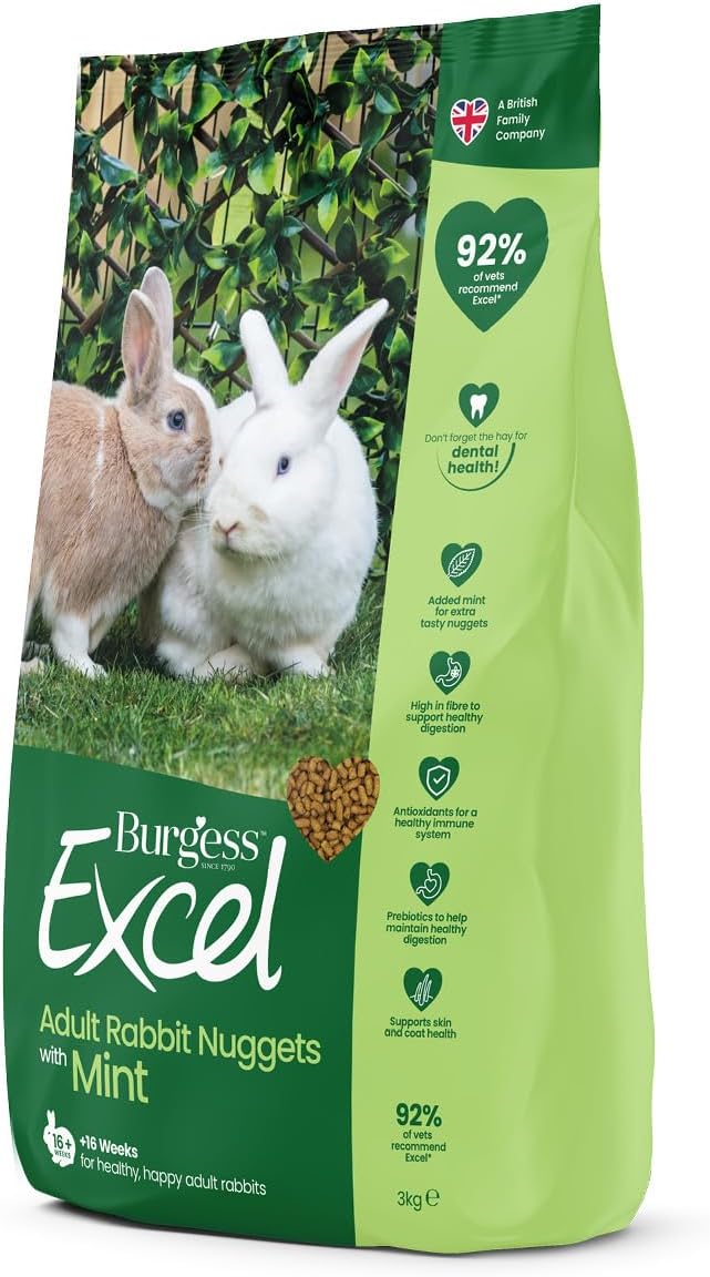 Excel 10kg Rabbit Excel Rabbit Nuggets - 1.5kg - Image 1
