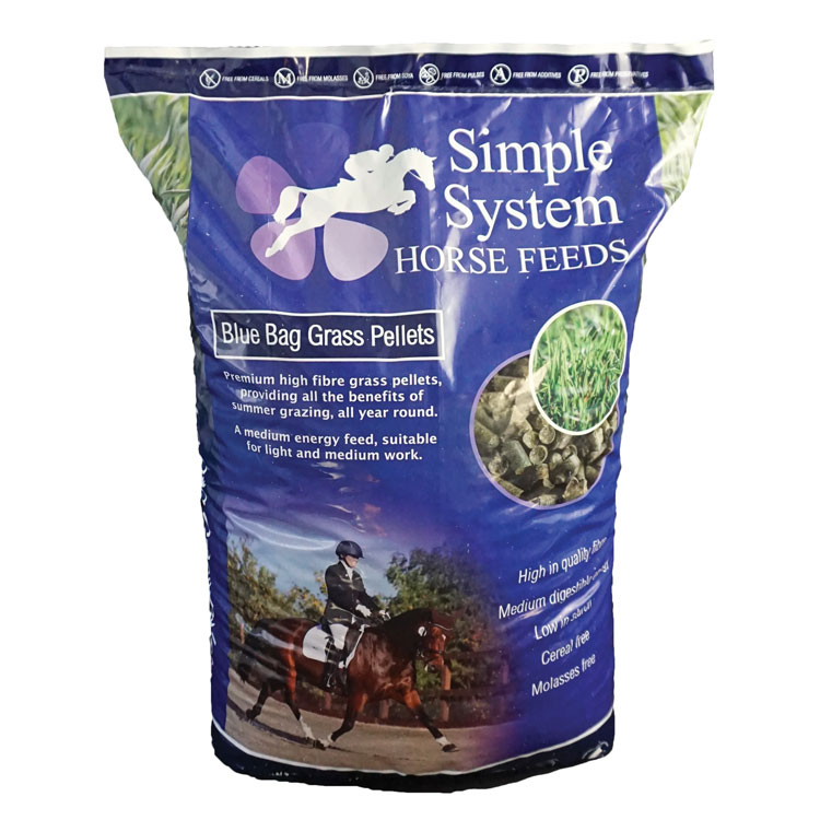 Simple-System-Blue-Bag Simple System Blue Bag Grass Pellets - Image 1