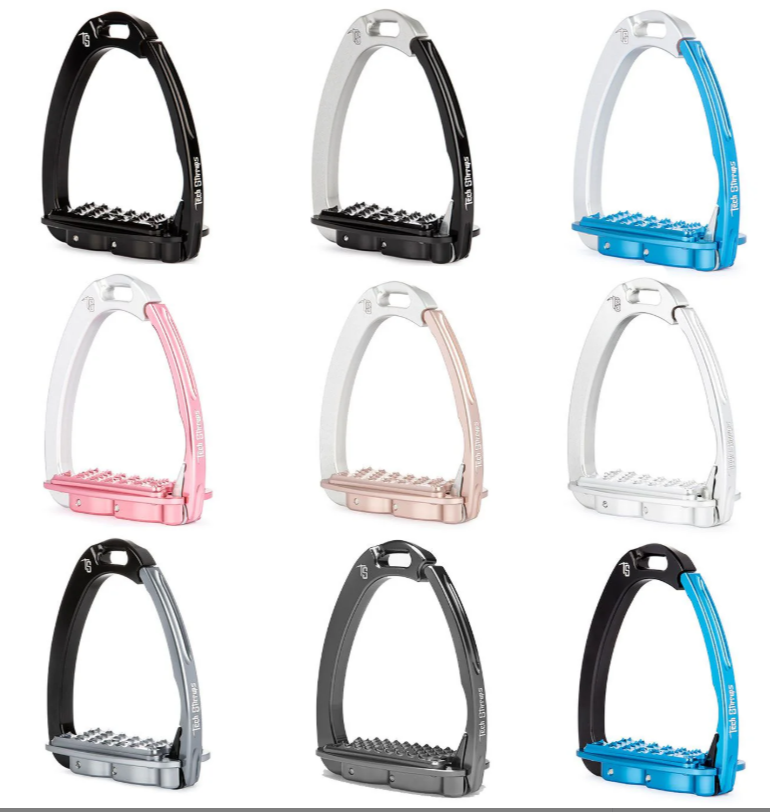 Tech Stirrups Venice Sloped Evo Tech Stirrups - Venice Sloped Evo - Image 1