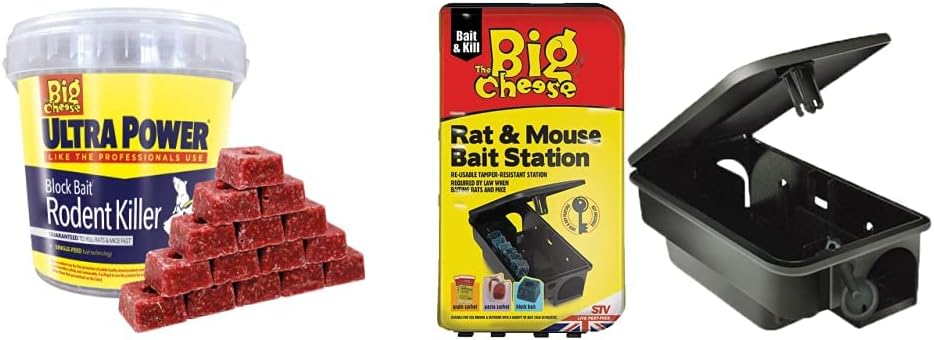 station and refil Big Cheese Rat Killer Station & Refills - Image 1