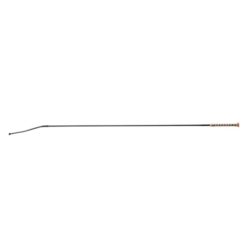 17898-HySCHOOL-Allure-Dressage-Whip-Rose-Gold-01 Dressage Whip Rose Gold Crystal Spiral - Image 1