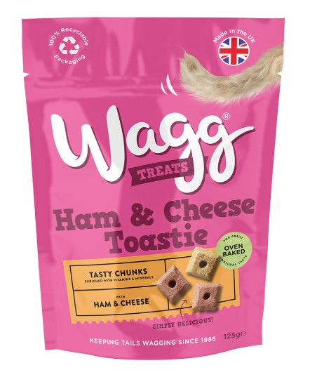 Wagg Treats Ham & Cheese Toastie Wagg Ham & Cheese Toastie - Image 1