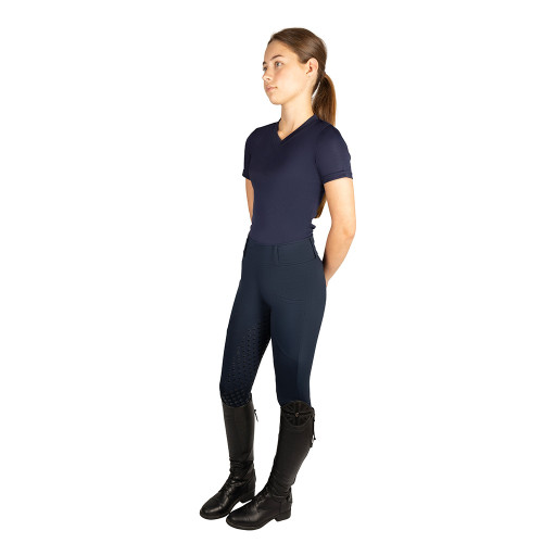 45536-HyCONIC-Childrens-Torrellas-Riding-Tights-01 HyCONIC Children's Torrellas Riding Tights - Image 1