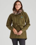 Ridgeline Womens Monsoon Nordic Jacket - Teak