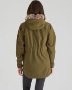 Ridgeline Womens Monsoon Nordic Jacket - Teak - Image 3