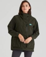 Ridgeline Womens Rhea Jacket - Deep Forest