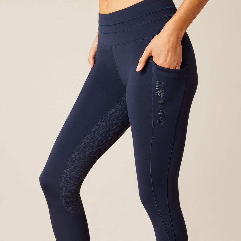 Ariat Eos 2.0 Full Seat Tights Navy Ariat Eos 2.0 Full Seat Tights Navy - Image 1