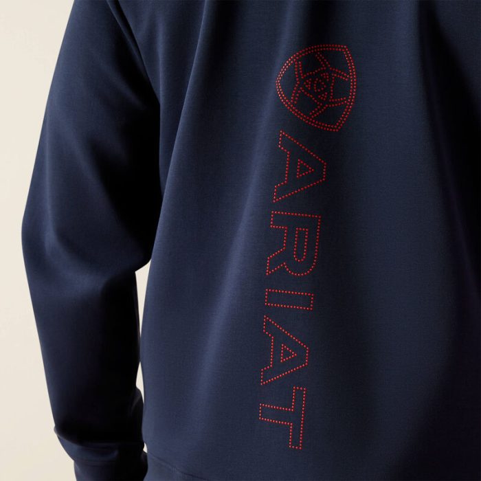 Ariat Mens Antez Team Full Zip Hoodie - Image 4