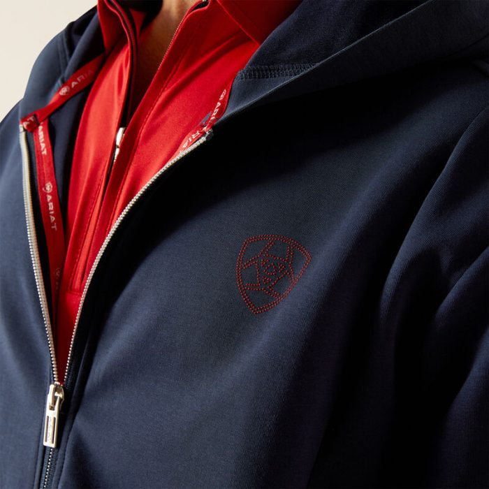 Ariat Mens Antez Team Full Zip Hoodie - Image 5