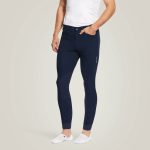 Ariat Mens Tri Factor Grip Knee Patch Breech - Navy