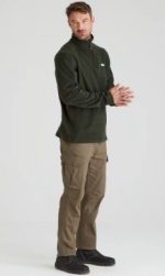 Ridgeline Mens Narvik Fleece - Deep Forest - Image 2
