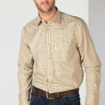 Rydale Men's Checked Shirt - Poacher Beige