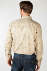 Rydale Men's Checked Shirt - Poacher Beige - Image 5