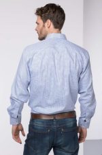 Rydale Men's Checked Shirt - Wetherby Blue - Image 2