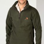 Rydale Men's Half Zip Fleece - Gransmoor Olive