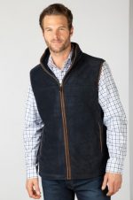 Rydale Men's Huggate Fleece Waistcoat - Ink
