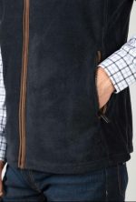 Rydale Men's Huggate Fleece Waistcoat - Ink - Image 5