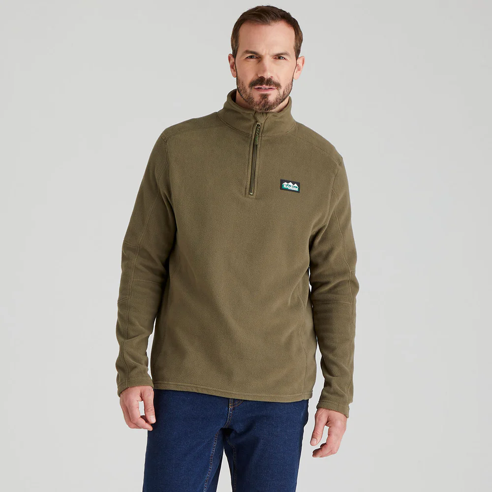 Ridgeline Mens Narvik Fleece Ivy Ridgeline Mens Narvik Fleece - Ivy - Image 1