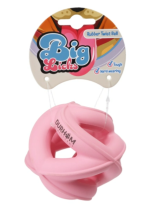 Rubber Twist Ball Pink