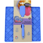 Big Licks Mat With Serving Spoon Small - Blue