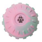 Rubber Treat Ball Pink & Green