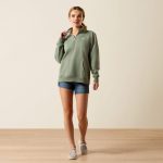 Ariat Foundation 1/2 Zip Pullover Sea Spray - Image 4