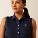 Ariat Prix 3.0 Sleeveless Polo Shirt - Image 2