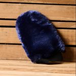 Smart Grooming Quilted Grooming Mitt - Navy - Image 2