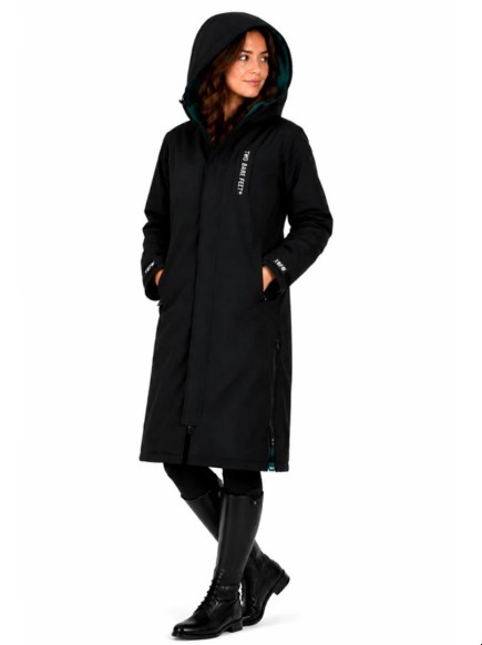 Two Bare Feet Lite - black sea green Two Bare Feet Lite Coat - Image 1