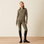 Ariat Team EQ 1/2 Zip Pullover - Kalamata - Image 3