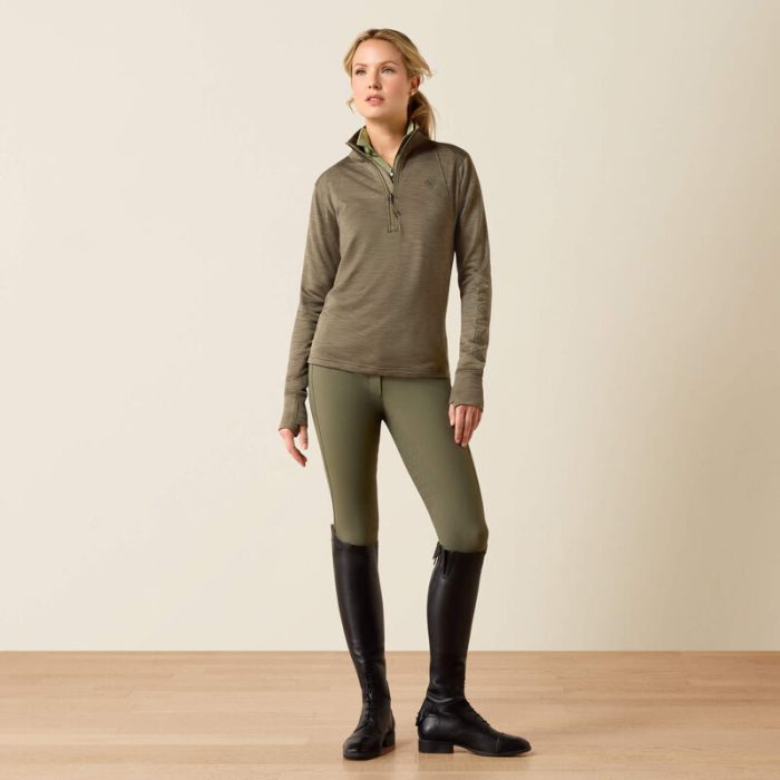 Ariat Team EQ 1/2 Zip Pullover - Kalamata - Image 3