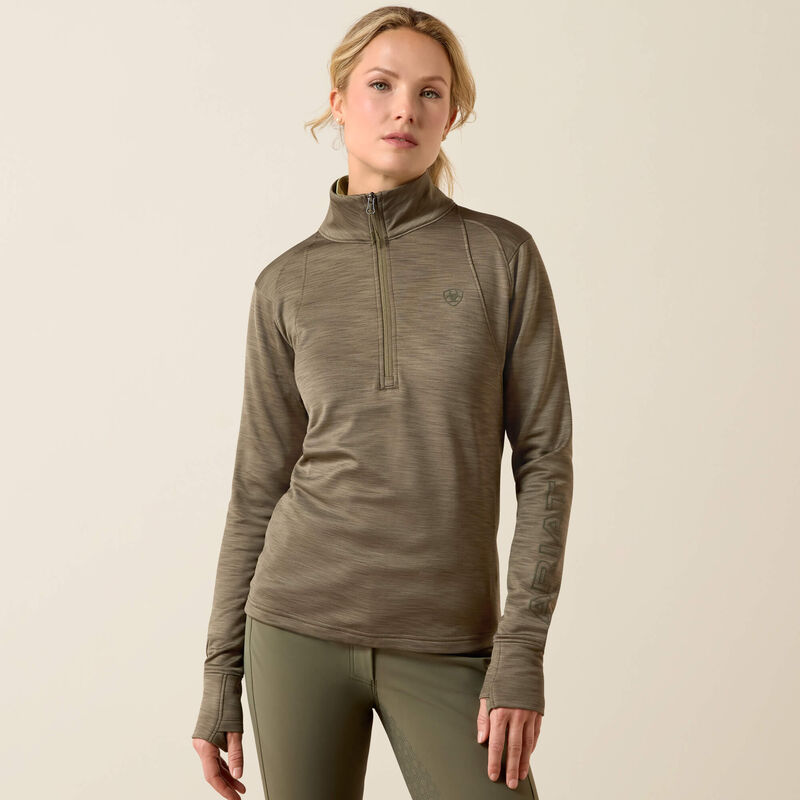 Ariat Team EQ 1 2 Zip Pullover Kalamata Ariat Team EQ 1/2 Zip Pullover - Kalamata - Image 1