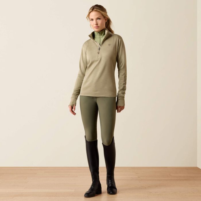Ariat Team EQ 1/2 Zip Pullover - Winter Twig - Image 3