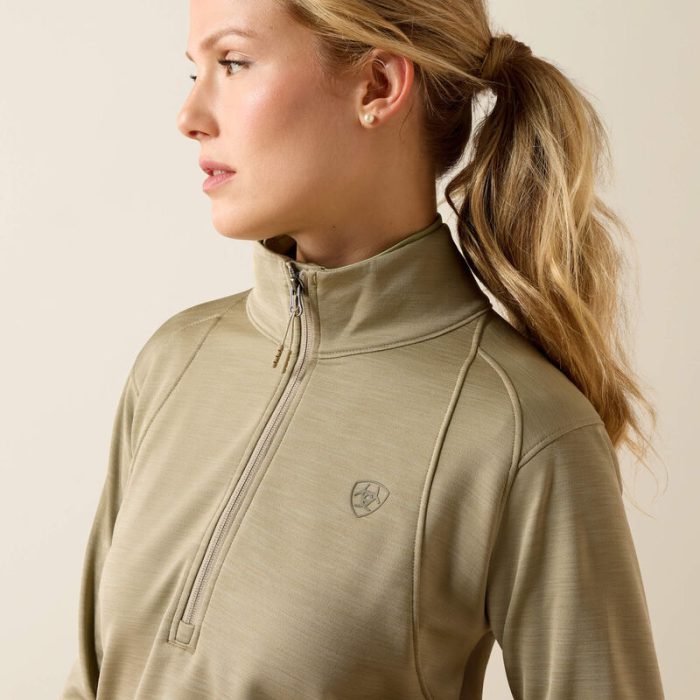 Ariat Team EQ 1/2 Zip Pullover - Winter Twig - Image 4