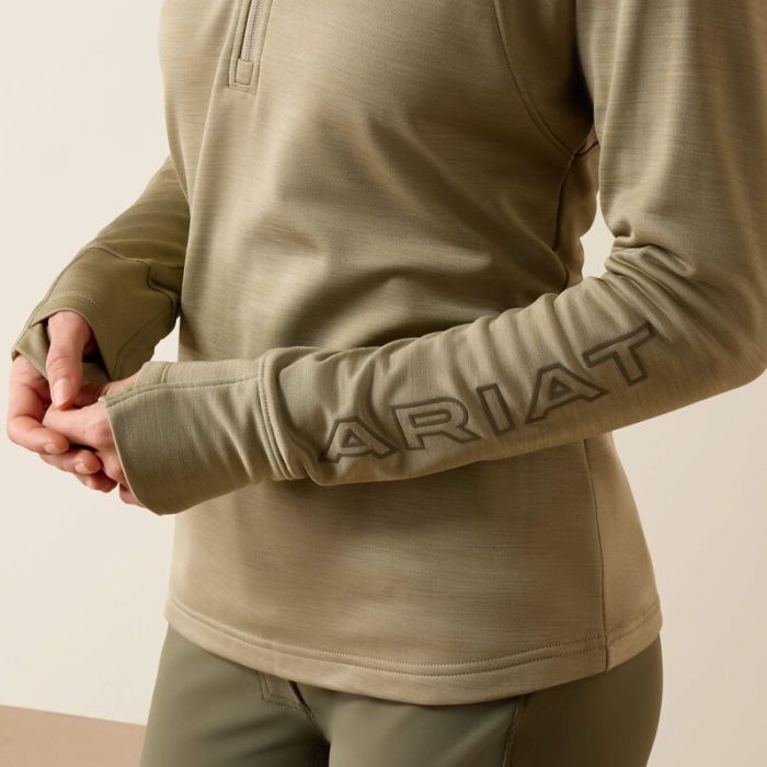 Ariat Team EQ 1/2 Zip Pullover - Winter Twig - Image 5