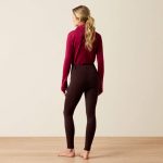 Ariat Venture 2.0 Thermal Full Seat Tight - Chocolate Plum - Image 2