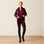 Ariat Venture 2.0 Thermal Full Seat Tight - Chocolate Plum - Image 3