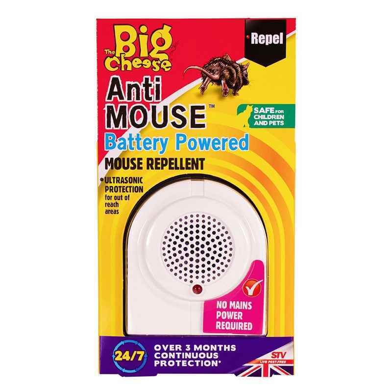 Big Cheese Anti Mouse Battery Powered Mouse Repellent Big Cheese Anti Mouse Battery Powered Mouse Repellent - Image 1