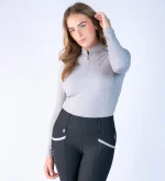 Blackfort Cool Mesh Base Layer - Long Sleeve - Mushroom - Image 4