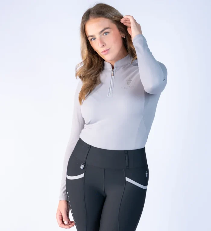 Blackfort Cool Mesh Base Layer - Long Sleeve - Mushroom - Image 4