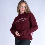 Blackfort Grace Hoodie - Burgundy & Pink