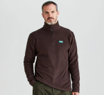 Ridgeline Mens Narvik Fleece - Deep Bark