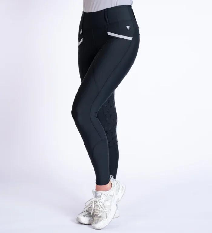 Blackfort Training Tights - Black/Mushroom - Image 3