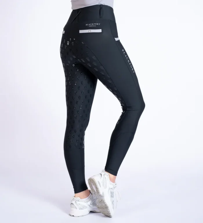 Blackfort Training Tights - Black/Mushroom - Image 4