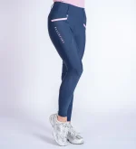 Blackfort Training Tights - Navy/Marshmallow - Image 3