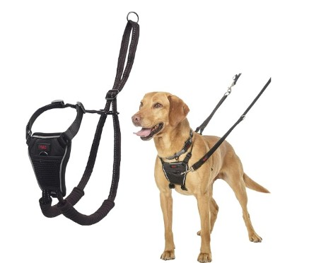 halti no pull dog harness black medium Halti No Pull Harness (Medium) - Image 1