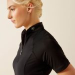 Ariat Soquel 1/4 Zip Baselayer - Black - Image 4
