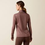 Ariat Team EQ 1/2 Zip Pullover - Twilight Mauve - Image 2